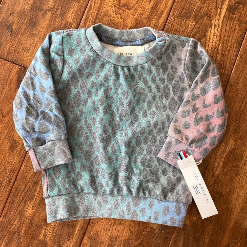 Sol Angeles Infant Girls Top. NWT 3-6M